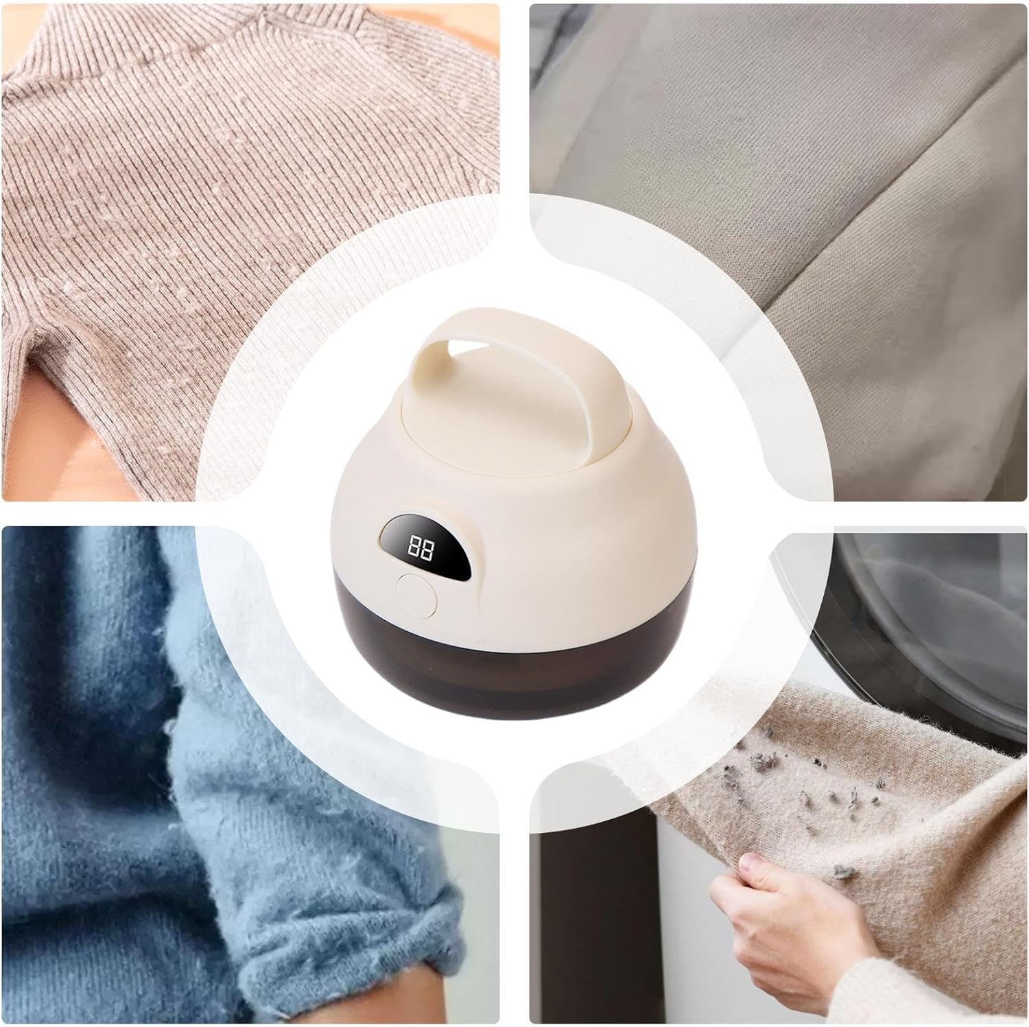 Removedor de Pelusas y Bolitas de Tela